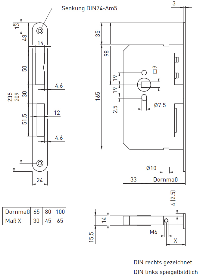 Technische Zeichnung