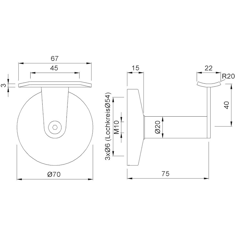 Technische Zeichnung