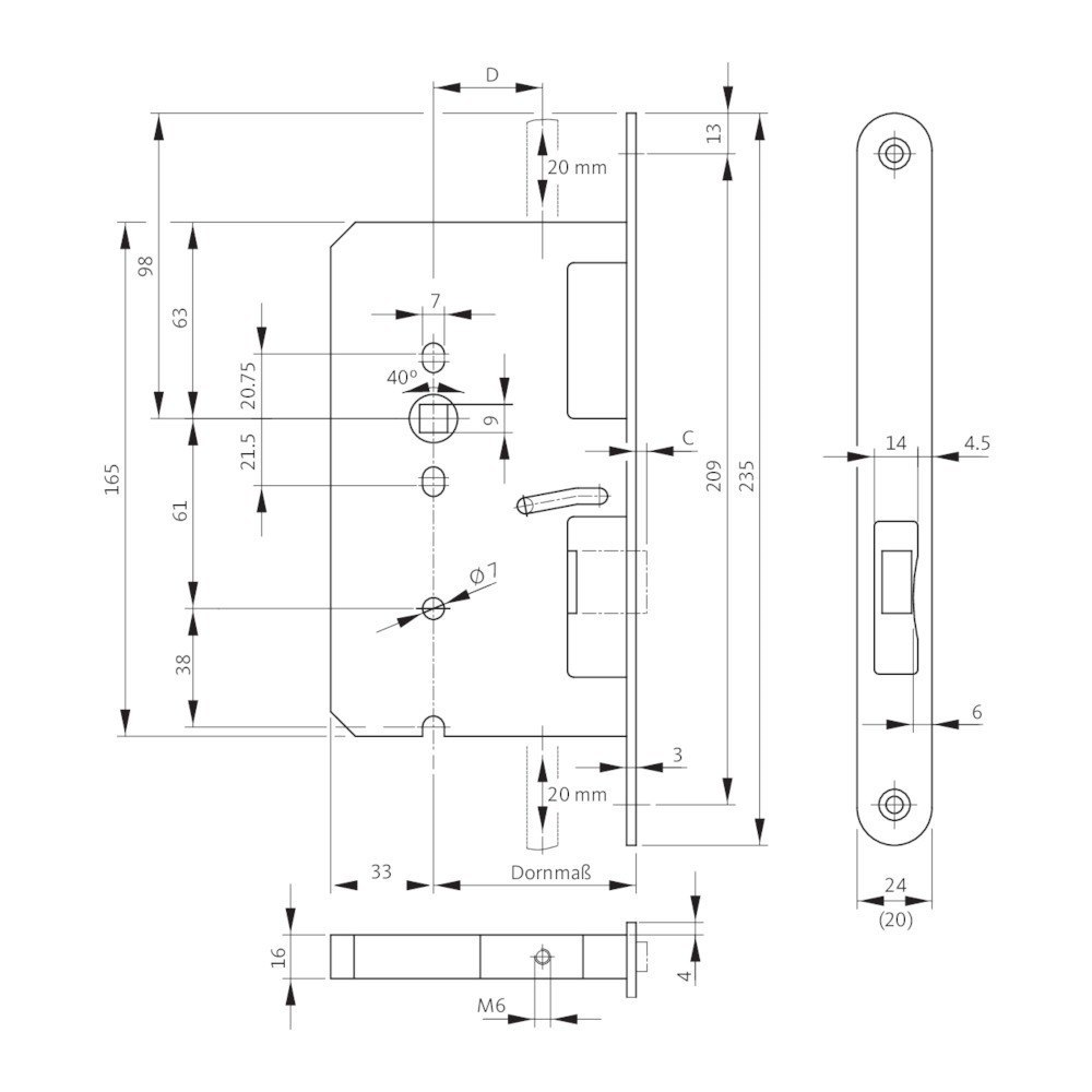Technische Zeichnung
