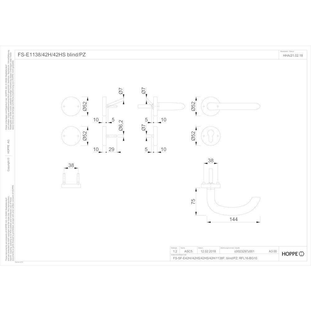 Technische Zeichnung
