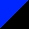 kornblumenblau/schwarz
