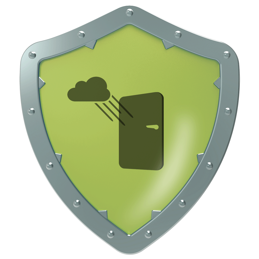 Symbol Schlagregendichtheit