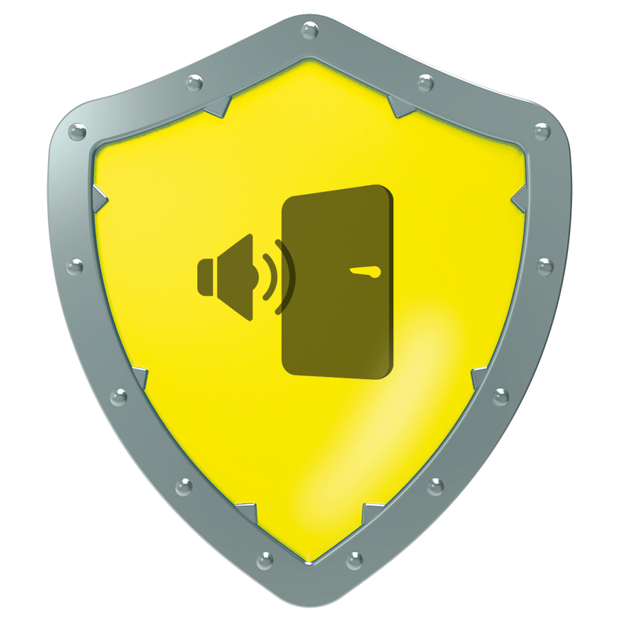 Symbol Schallschutz