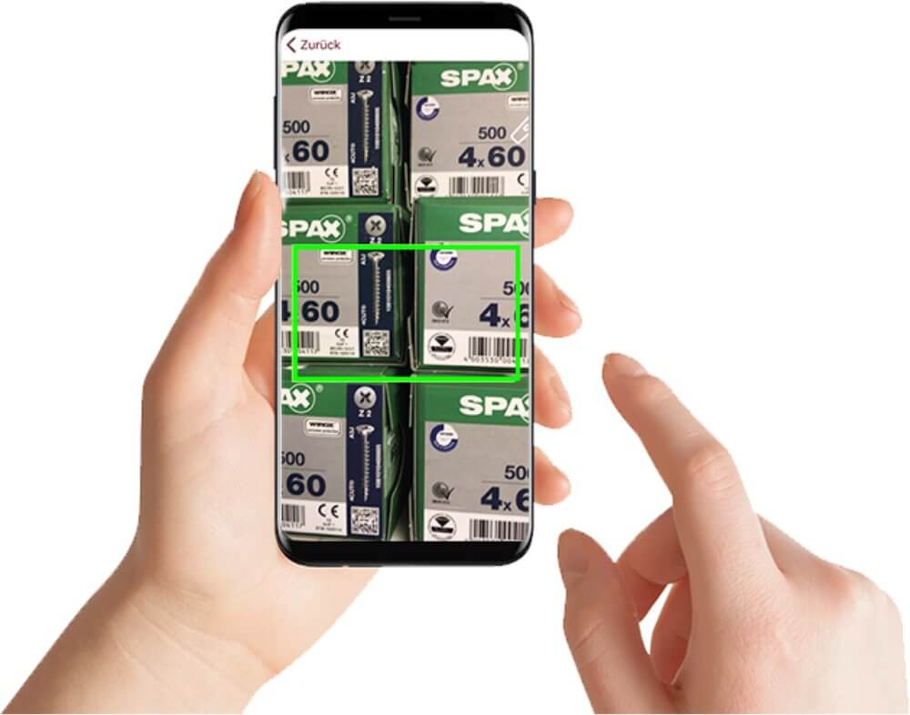 Barcodes werdxen gescannt