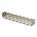 Hettich Griffleiste, L 134mm Genzone 9145263, Zink edelstahloptik gebürstet Breite 13,5mm, Höhe 18,5mm