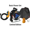 Brennenstuhl Basic-Power-Set Limited Edition,bestehend aus: je 1 Stück Garant® IP44 Kabeltrommel mit Trommeltritt 20m Kabel H07RNF3 G1,5 schwarz, Baustellenkabel IP54 mit Powerblock 5m Kabel H07RNF 3G1,5 schwarz, 4-fach Schutzkontakt-Steckdosen in 45°Anordnung, Personenschutz-Adapter BDI-A2 30 IP54, USB-A Steckdosenadapter, Transport- und Aufbewahrungstasche Nr. 1509900016