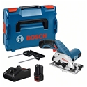Bosch Akku-Kreissäge GKS 12V-26, mit 2 x 3.0Ah Li-Ion Akku, L-BOXX Nr. 06016A1005