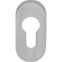 Ogro Schlüsselrosette oval PR 6679 PZ Edelstahl matt Satino Nr. 90055002314