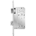 KFV Zimmertür Einsteckschloss 104 1/2 WC 18/55/78/8 Rechts rund, altsilber lackiert F+R Delrin Nr. 3325177