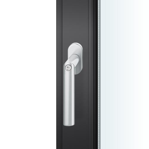 Nüßing - FSB DK-Fenstergriff, mit Rosette, B 32,5mm, H 84,5mm, S 21mm ...