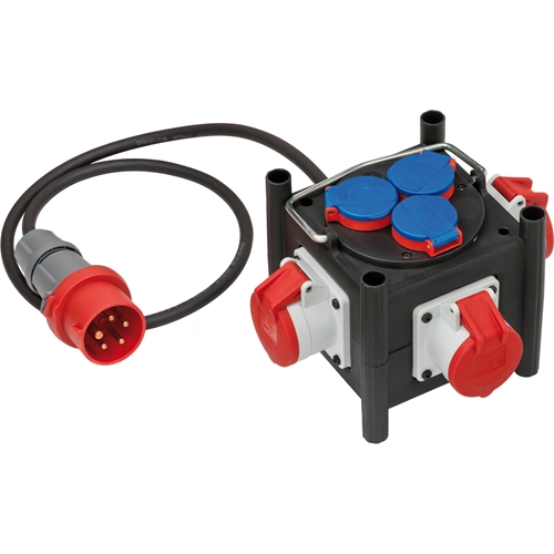 Brennenstuhl Station D'énergie CEE1 Prise IP44 Prise 400V / 16A 1x CEE 400v 16a 3x 230v 16a