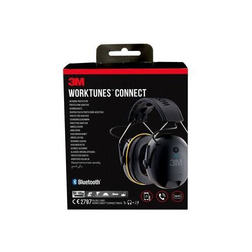 Custodia Rigida Per 3M WorkTunes Connect 90543EC1 – Borsa Da Viaggio Impermeabile Con Cuscinetto E Cinturino, Protezione Antiurto - 2