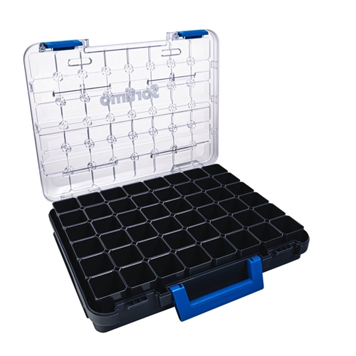 Sortimo T-BOXX 320 Vuota - Cassetta Organizer Con Coperchio Trasparente, Compatibile Con ProClick E ProSafe