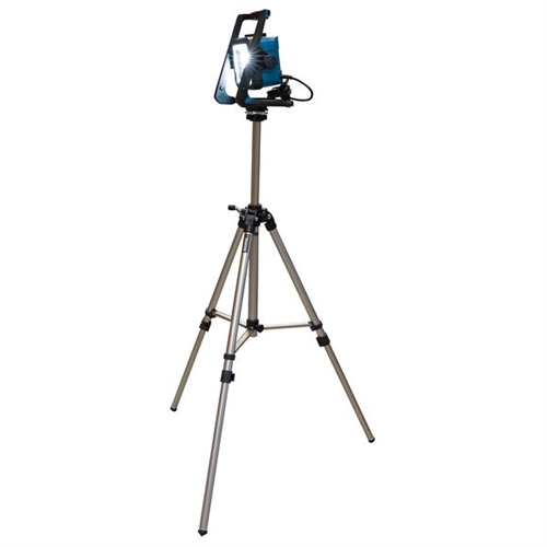 Trépied Télescopique Pour Projecteur De Chantier - Acier Robuste, Hauteur Réglable 0,99m à 1,75m, Pliable Sans Outil