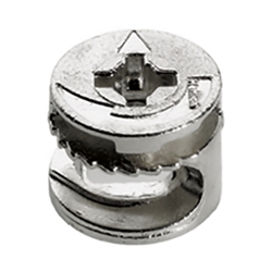 Hettich Exzenter-Verbindungsbeschlag 20049, Rastex 15 ohne Abdeckrand, vernickelt, 12 mm (VE=200)