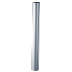 Hettich Tischgestell-Stahlsäule, Ø 120x629mm, Stahl Change Plus 45827, aluminiumoptik pulverbeschichtet Tischplattenmaße max. Ø 1400 bzw. 1000x1000mm