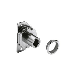 Hettich Zylinderjalousieschloss, D15mm, Zylinder Ø 18mm, rs Prestige 2000 46801, vernickelt, zum Einlassen Zylinderlänge 20mm