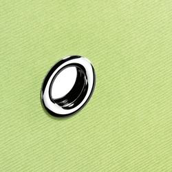 Hettich Muschelgriff, rund, Ø 41xH 11mm Borgoa 9070565, zum Einlassen, vernickelt Einlassdurchmesser 35mm