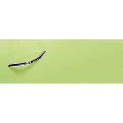 Hettich Segmentbogengriff, Ø 10x192mm, H 32mm, Stahl Nicia 9070784 matt verchromt L 221mm