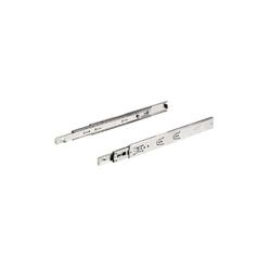 Hettich Kugelauszug, KA 4932 AM, 9080292, 400mm für Holzschubkasten, Stahl, verzinkt Überauszug, Mindestkorpustiefe 404mm