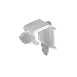Hettich Frontblendenhalter, Material 12-16mm, Kunststoff Euro/Korrekt 71849, weiß