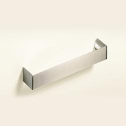 Hettich Griff, B 25x160mm, H 30mm, Zink Nursia 9120199 matt verchromt L 168mm