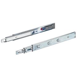 Hettich Kugelauszug, KA 4532 AM, 9114585, 600mm Push-to-open, Stahl, verzinkt Vollauszug, Mindestkorpustiefe 604mm