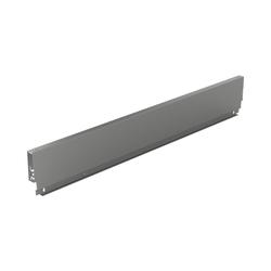 Hettich Schubkasten-Rückwand, Korpusbreite 275mm ArciTech 9121479, anthrazit pulverbeschichtet für Standardkorpusbreiten