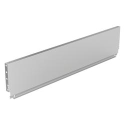 Hettich Schubkasten-Rückwand, Korpusbreite 275mm ArciTech 9121505, silber pulverbeschichtet für Standardkorpusbreiten