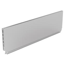 Hettich Schubkasten-Rückwand, Korpusbreite 400mm ArciTech 9121666, silber pulverbeschichtet für Standardkorpusbreiten