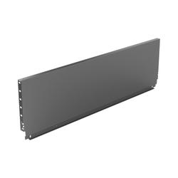 Hettich Schubkasten-Rückwand, Korpusbreite 600mm ArciTech 9121726, anthrazit pulverbeschichtet für Standardkorpusbreiten