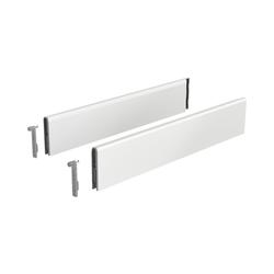 Hettich Schubkasten-Designelement, Nennlänge 500mm ArciTech, 9122922, Stahl pulverbeschichtet inkl. Frontbefestigung, H 92mm