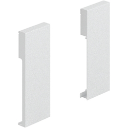 Hettich Innenschubkasten-Frontverbinder, weiß ArciTech, 9123087, für Aluminiumfront Höhe 124mm