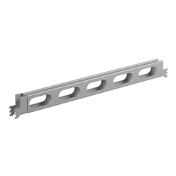 Hettich Tischgestell-Traverse, L min. 1060-1860mm, Stahl Chance Basic 9133018, aluminiumoptik pulverbeschichtet Tischbreite 1200mm