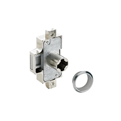 Hettich Zylinderdrehstangenschloss Prestige 2000 9133909 D25 zum Einpressen, Für Stangen Ø 6mm