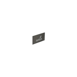 Hettich Zierkappe, für Schubkasten ArciTech, 9134967, Kunststoff quarzgrau