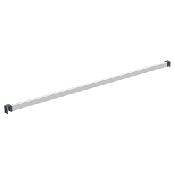 Hettich Schubkasten-Querreling, Stahl ArciTech, 9139174, silber pulverbeschichtet für ArciTech Innenorganisation