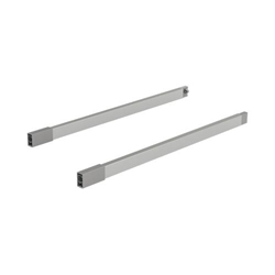 Hettich Schubkasten-Querreling, Stahl ArciTech, 9139174, silber pulverbeschichtet für ArciTech Innenorganisation