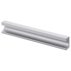 Hettich Griffleiste, mit Harpunensteg, L 1200mm Capris 9149293, Aluminium silber eloxiert Breite 21mm, Höhe 44,5mm