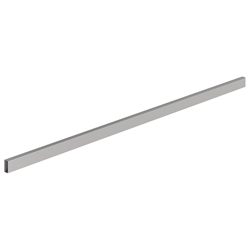 Hettich Schubkasten-Querreling, Länge 2000mm, Stahl OrgaStore 400, 9182706, silber pulverbeschichtet für ArciTech Front- und Innenauszug
