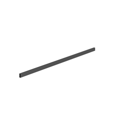 Hettich Schubkasten-Querreling, Länge 2000mm, Stahl OrgaStore 400, 9182712, anthrazit pulverbeschichtet für ArciTech Front- und Innenauszug