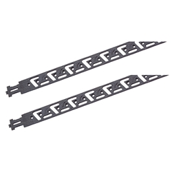 Hettich Stahlschubkasten-Verriegelungsstange Stop Control 75535, schwarz, Kunststoff