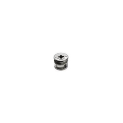 Hettich Exzenter-Verbindungsbeschlag 79478, Rastex 15 mit Abdeckrand, vernickelt, 29 mm (VE=200)