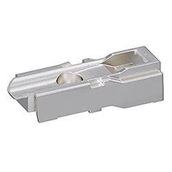 Hettich Paralleladapter, Distanz 8mm, Zinkdruckguss Sensys 9072537, für Kreuzmontageplatten, silber vernickelt zum Anschrauben