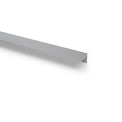 Hettich Griffleiste, L 2000mm Ticinum 9131455, Aluminium silber eloxiert Breite 42mm, Höhe 25mm