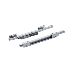 Hettich Schreibmaterialschale-Auszugsführung, Teilauszug Quadro 12 Silent System 9156336, EB398mm, verzinkt zum Anschrauben