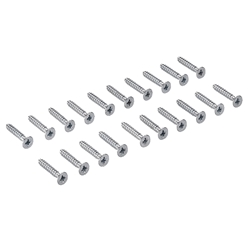 Hettich Schiebetür-Laufprofilbefestigung Bodenstärke 22-25mm TopLine XL 9180318, Befestigung sichtbar