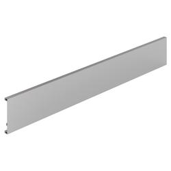 Hettich Innenschubkasten-Frontprofil, zum Ablängen ArciTech 9192204, L 2000mm, Aluminium silber