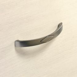 Hettich Griff, B 15x128mm, H 33mm, Zink Bracara 9206127 messingoptik antik gemustert L 150mm