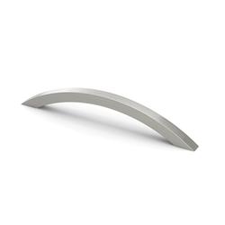 Hettich Segmentbogengriff, B 10x160mm, H 31mm, Edelstahl Guarani 9208047 edelstahl gebürstet L 181mm
